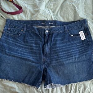 **NWT** Old Navy Dark Blue Denim Cutoff Shorts